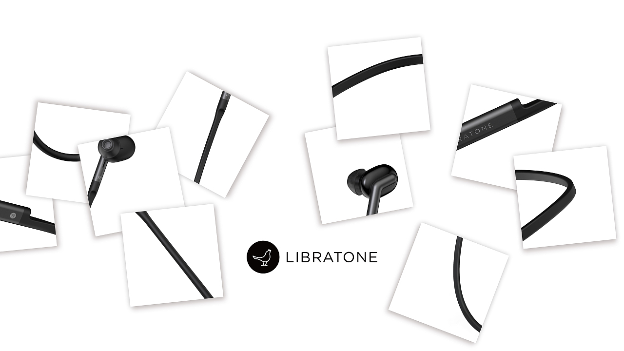 每个音乐空间都漂浮在半空中,创造出失重感,更加突出了耳机的轻盈,同时零散的分布表现了音乐的流动性。