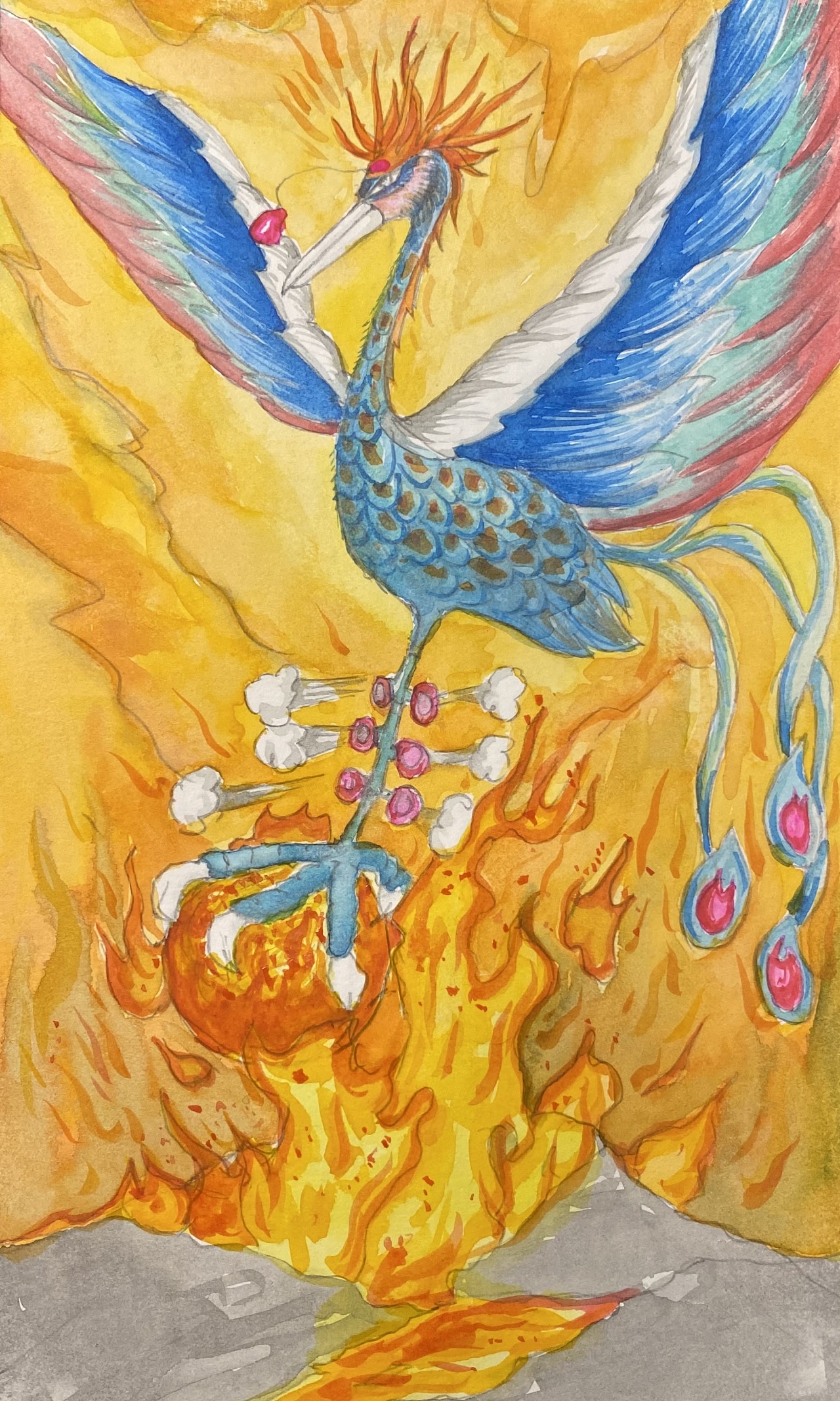 山海经系列毕方氐人国