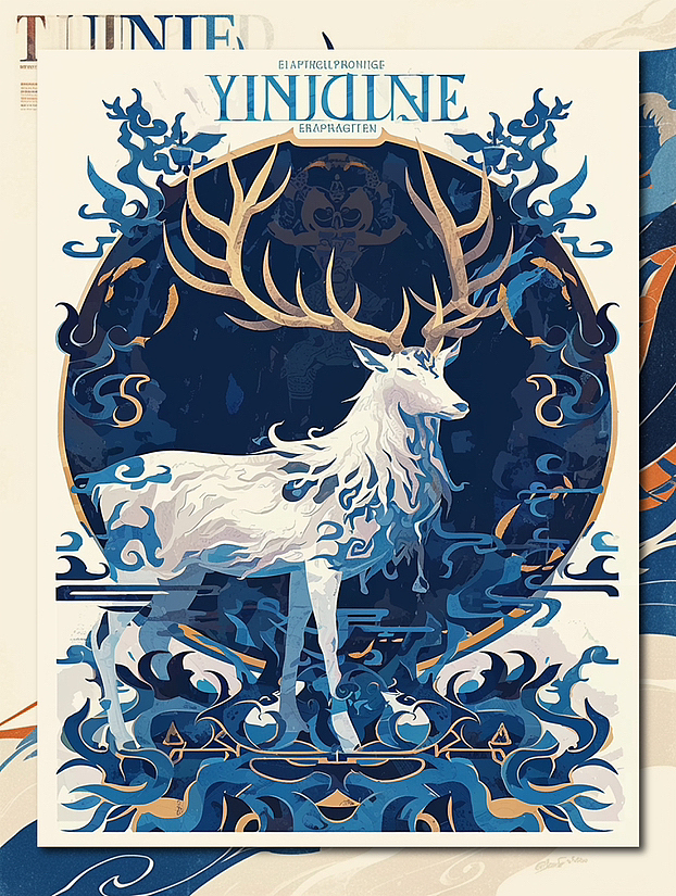 敦煌九色鹿系列