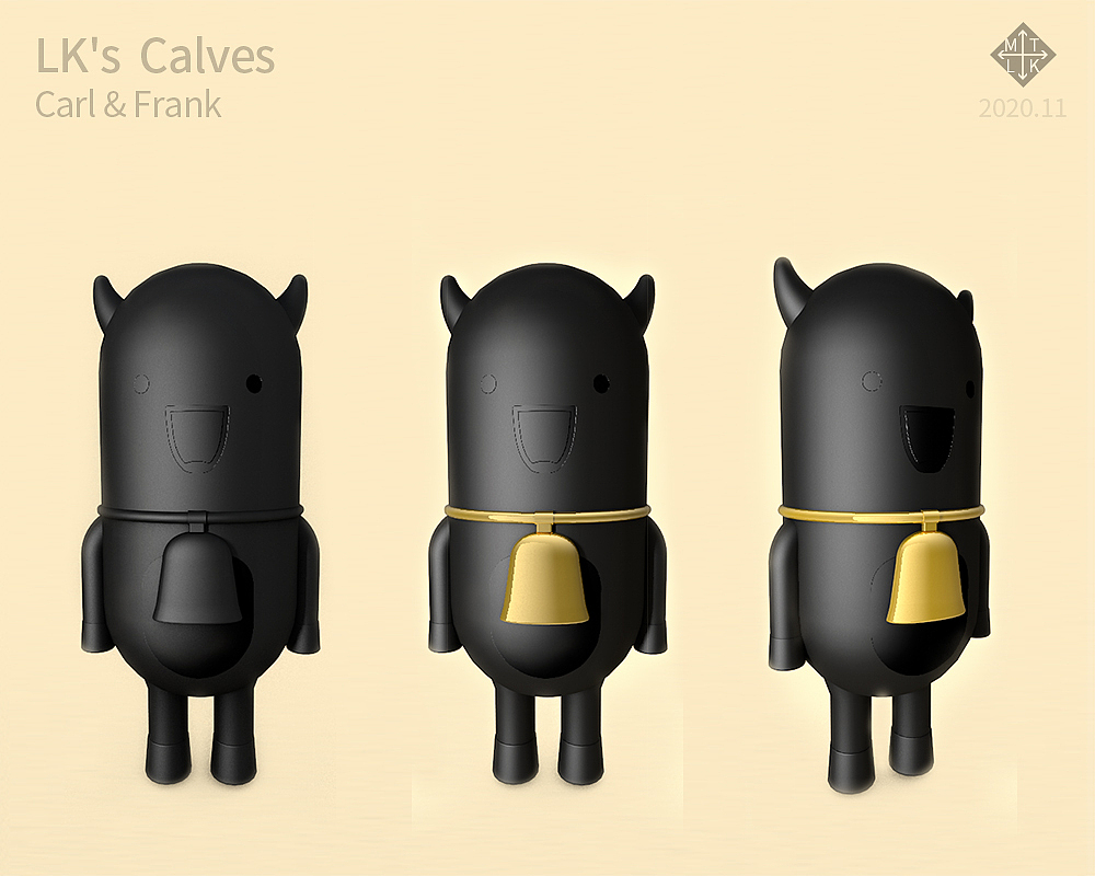 LK小牛犊和小黑牛LK's Calves Carl&Frank 新年快乐（图ZMjM0MTQ5Mjg0） - 动画/影视 - 站酷设计师matalaka原创素材 - 站酷ZCOOL