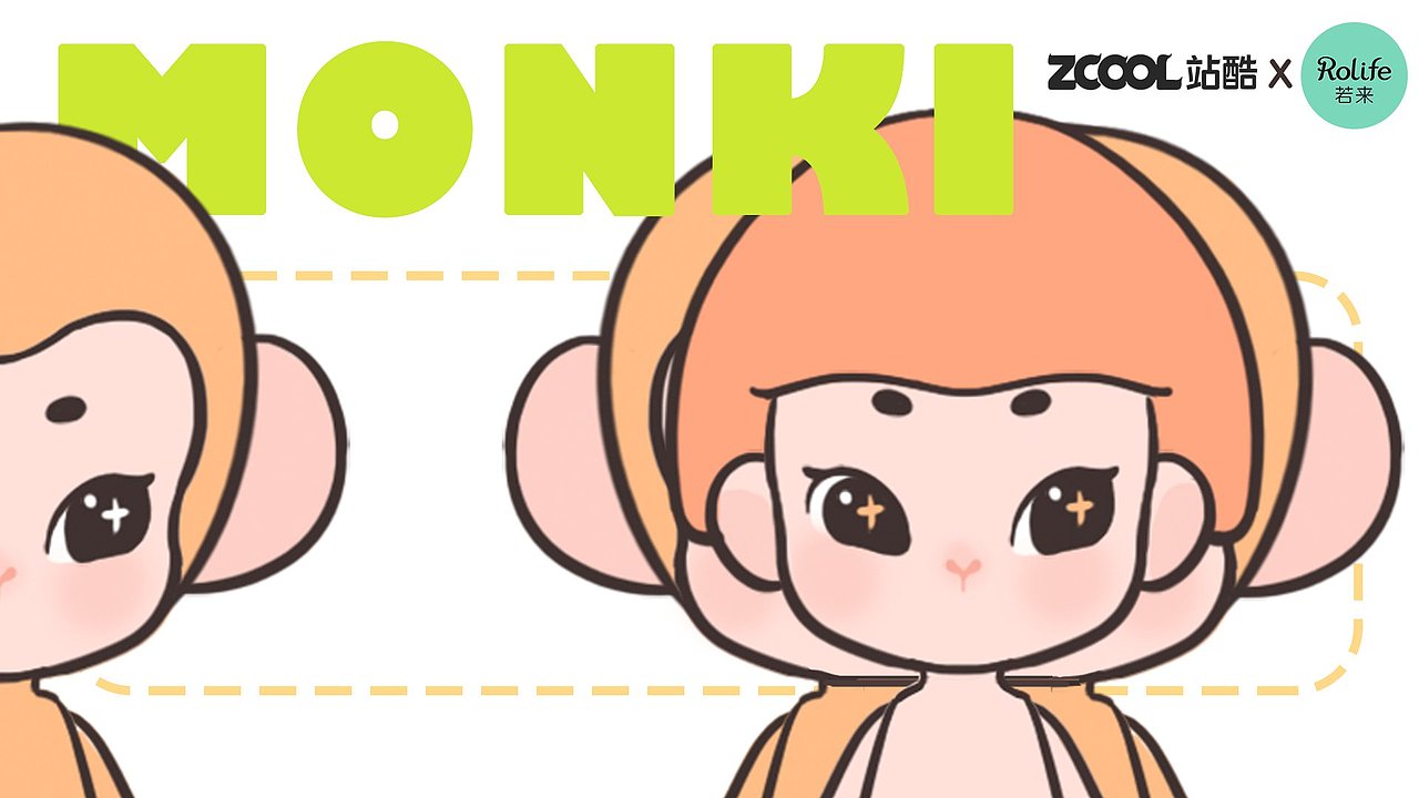 若来文创----MONKI的时间旅行（图ZMjIxMDE0ODQw） - IP形象 - 站酷设计师阿浼six原创素材 - 站酷ZCOOL