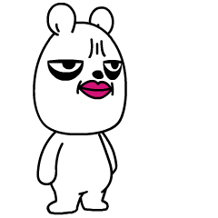 哈林熊表情包(设计)