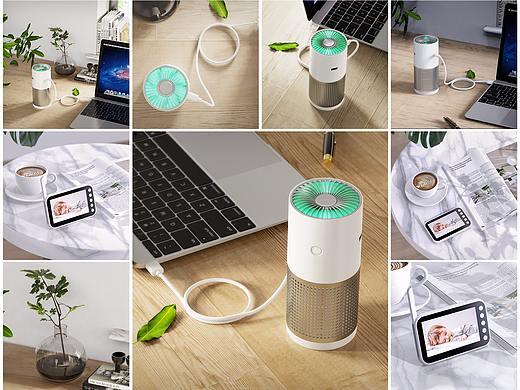 白色产品--场景渲染