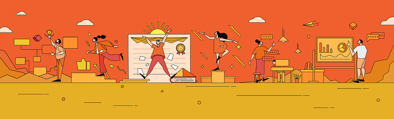 阿里云风格插画（图ZMjMzODY2Mjg4） - 商业插画 - 站酷设计师春风妄想家原创素材 - 站酷ZCOOL