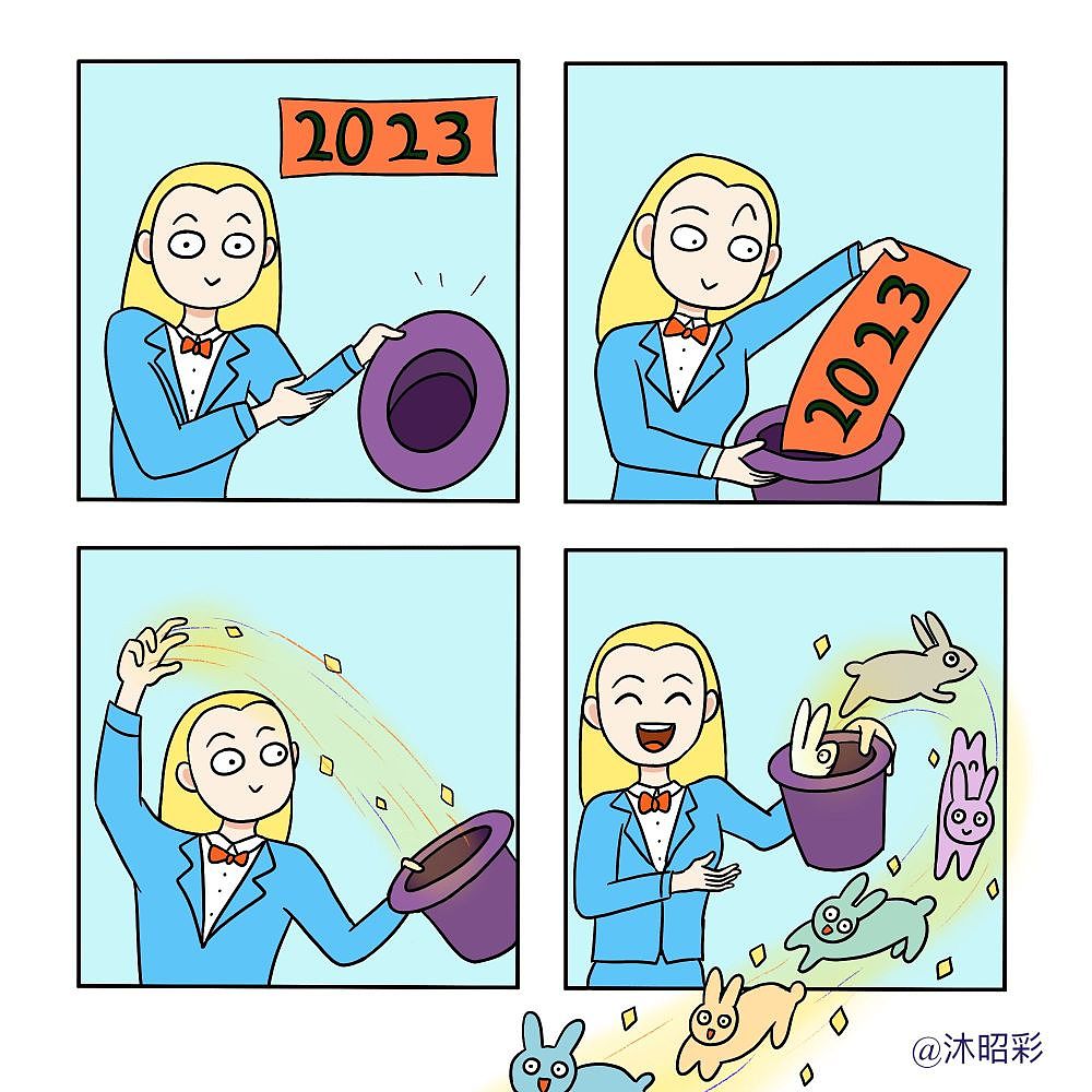 新年快乐,兔年大吉!