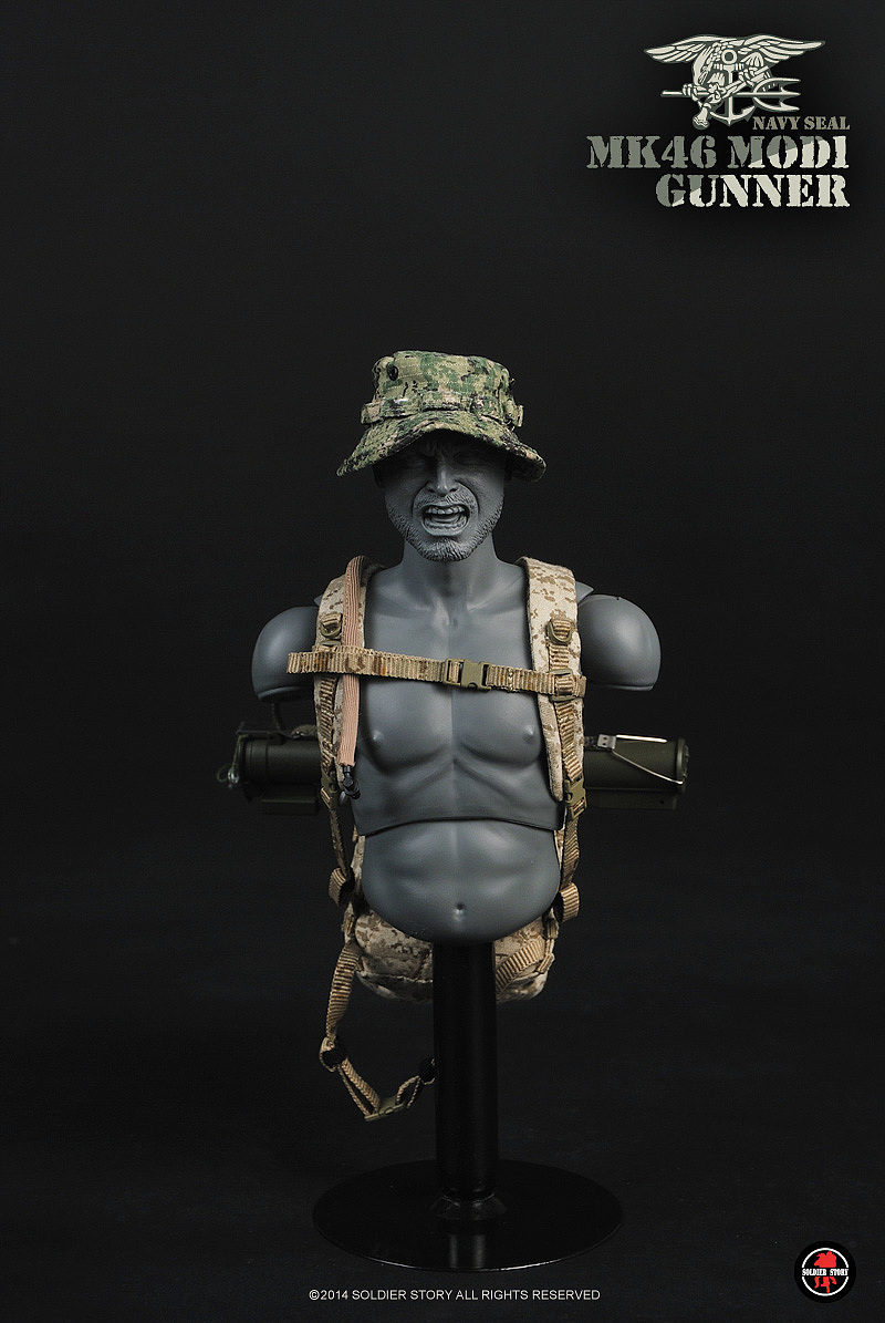 SoldierStory 美国海军海豹突击队 MK46 MOD1机鎗手（图ZMTExMDIwMzA4） - 手办/模玩 - 站酷设计师SoldierStory原创素材 - 站酷ZCOOL