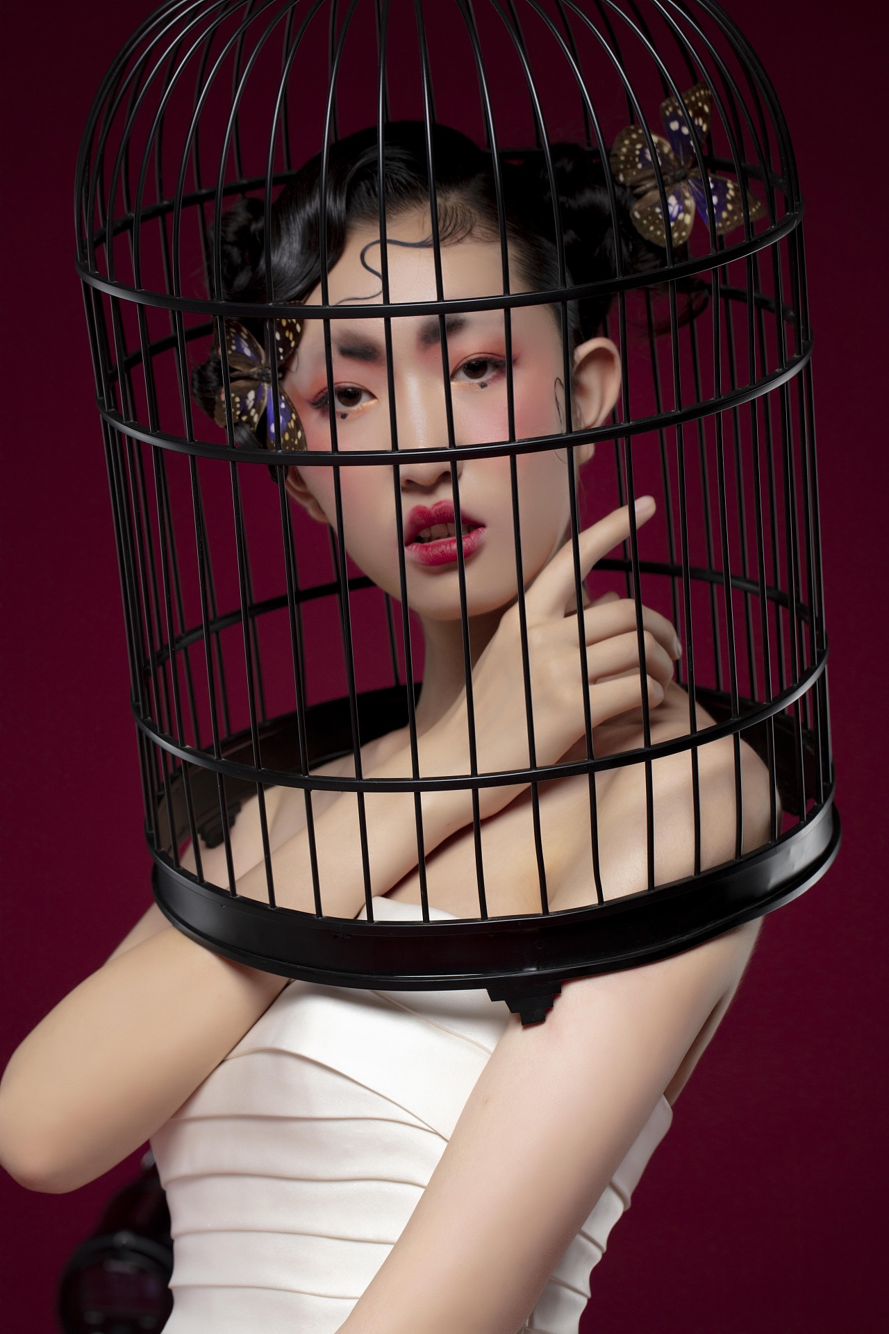 妝面創(chuàng)作（圖ZMTIwMjkwNTk2） - 人像攝影 - 站酷設(shè)計師李屹倬原創(chuàng)素材 - 站酷ZCOOL