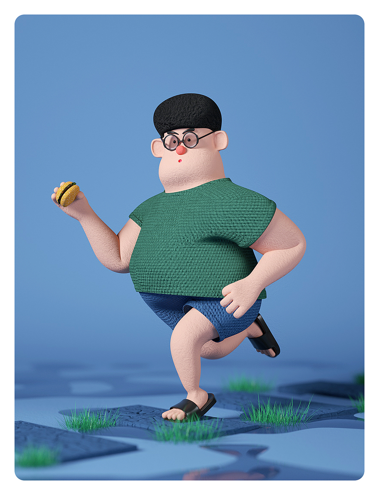 2019年C4D卡通角色年度作品集