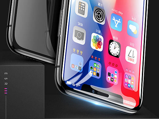 iPhone X 曲面全覆盖页面
