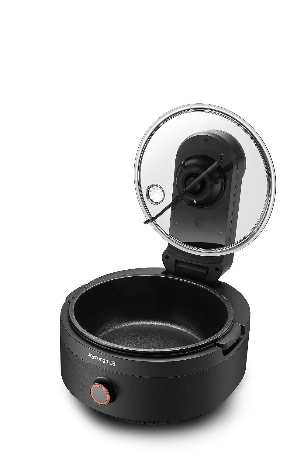 九阳自动炒菜机白底图拍摄