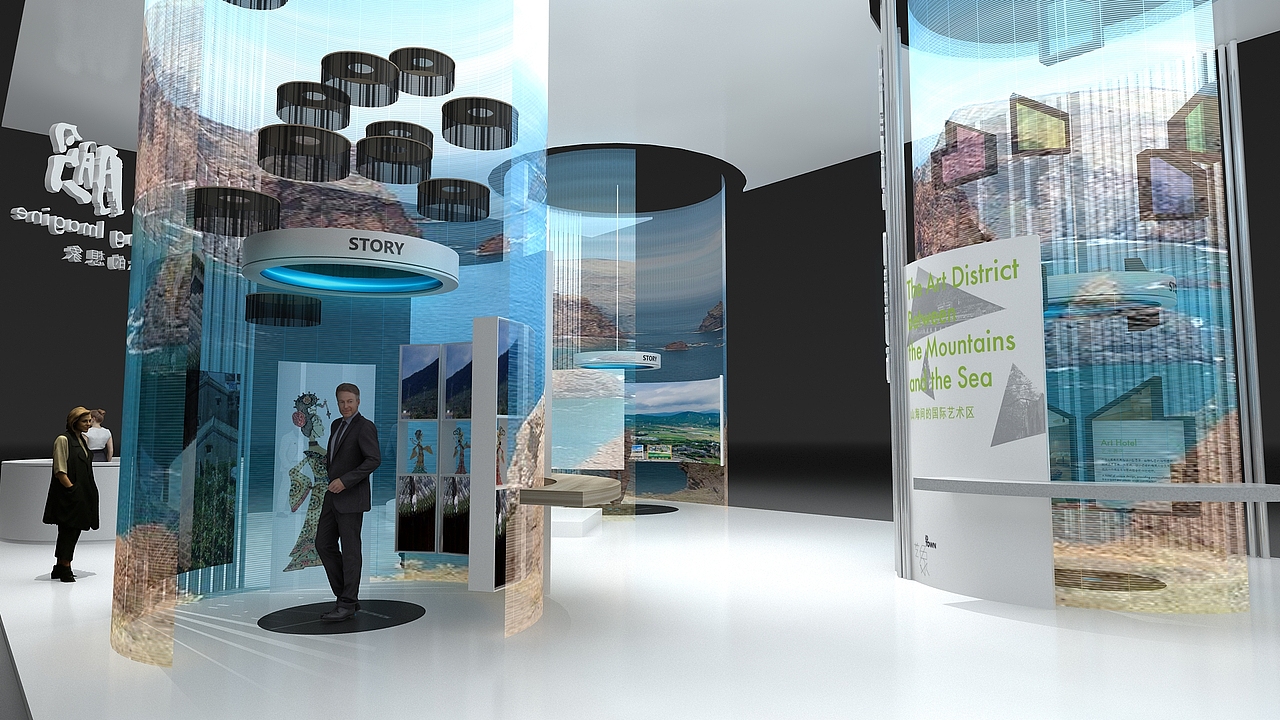 文化博览会-展览设计（图ZMTUwMjU2NzY0） - 其他三维 - 站酷设计师西祝原创素材 - 站酷ZCOOL