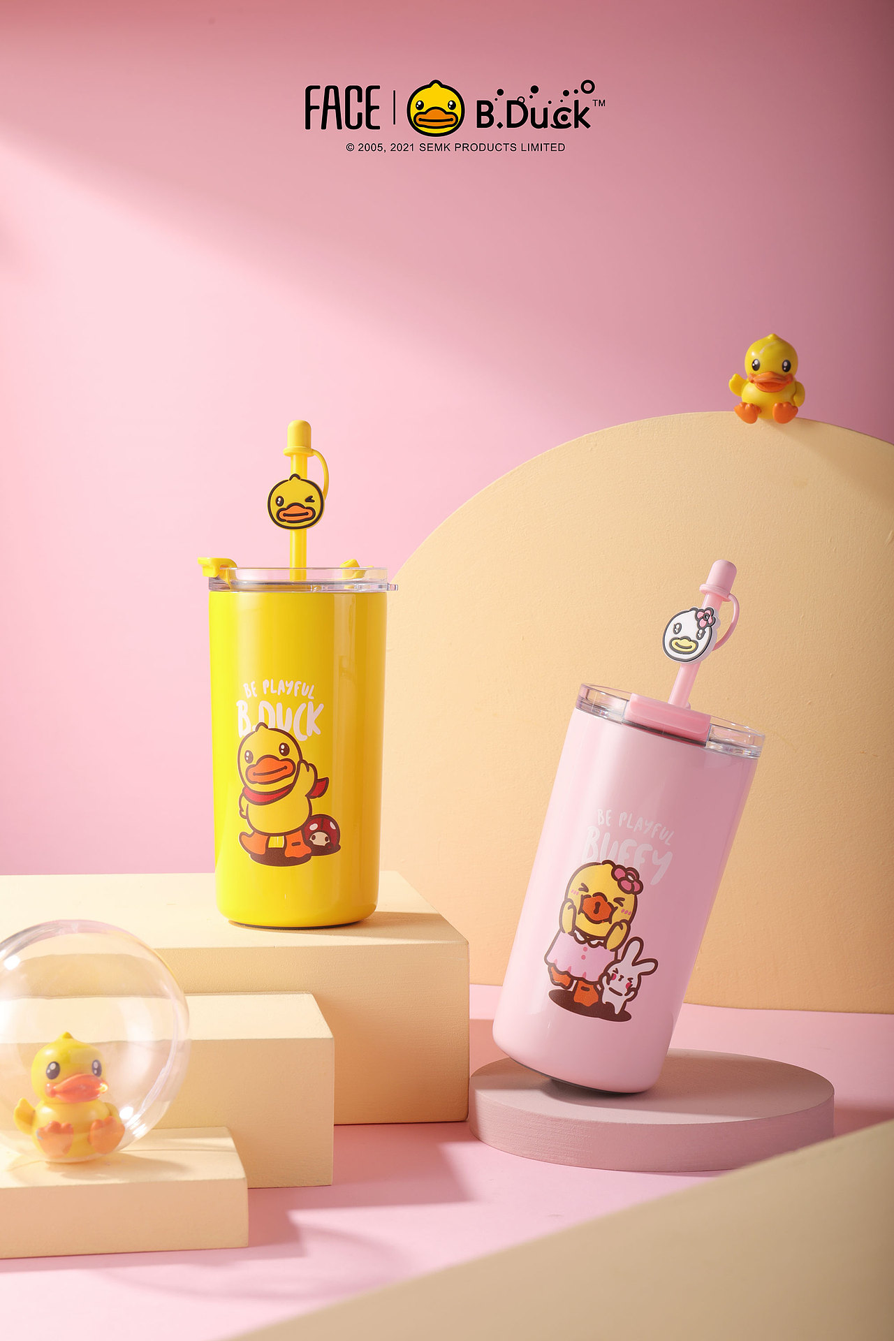 bduck吸管杯