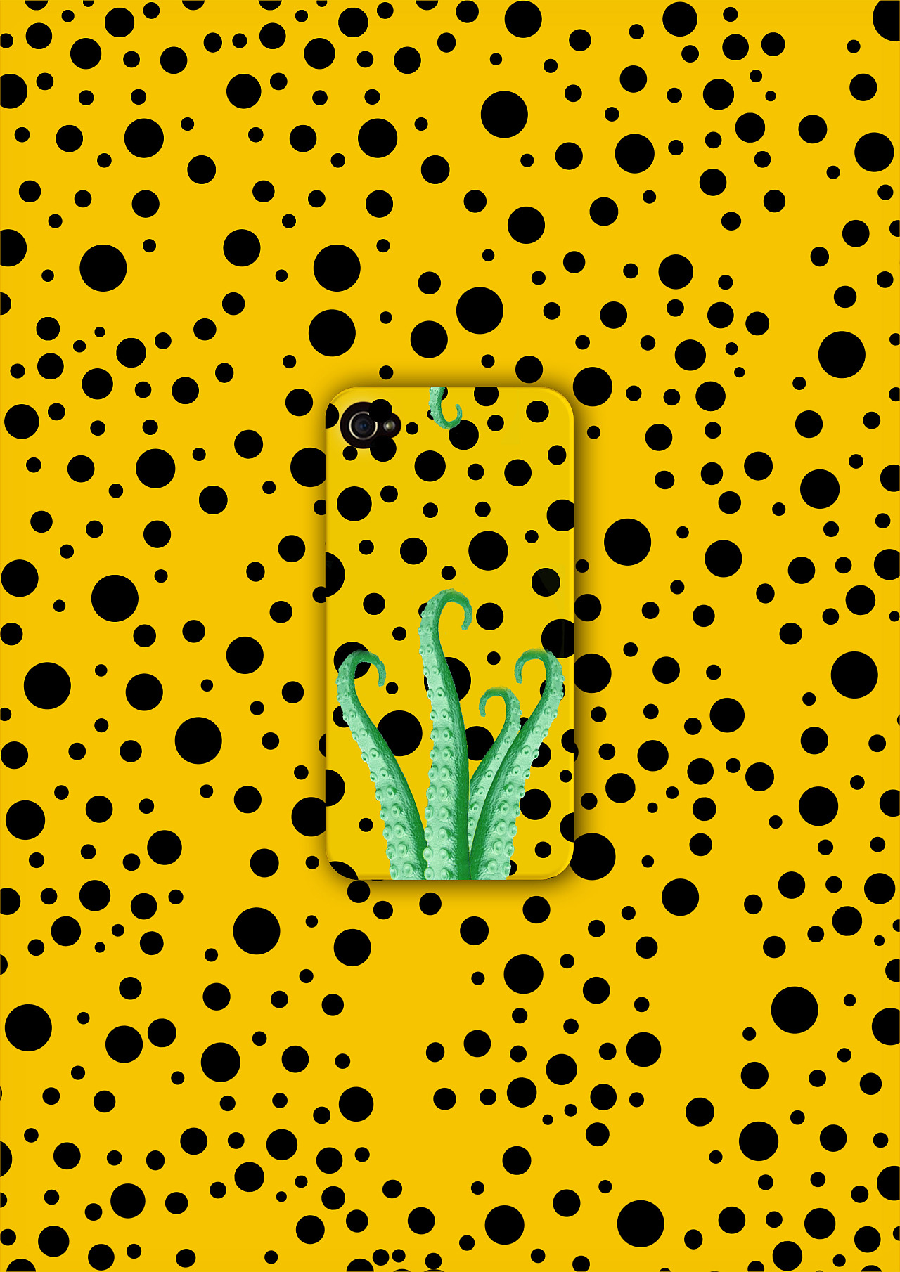 【图案设计】波点与章鱼