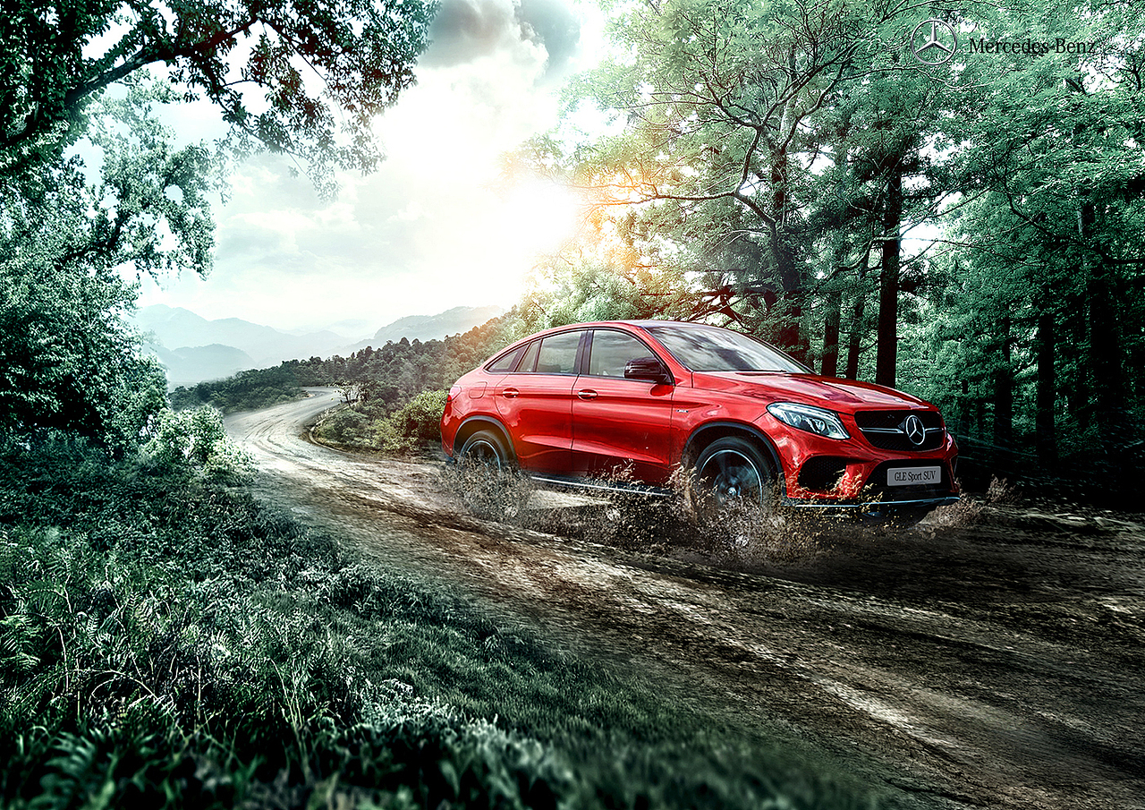 奔驰gle coupe金融政策海报|平面|海报|theodore_ - 原创作品 - 站酷