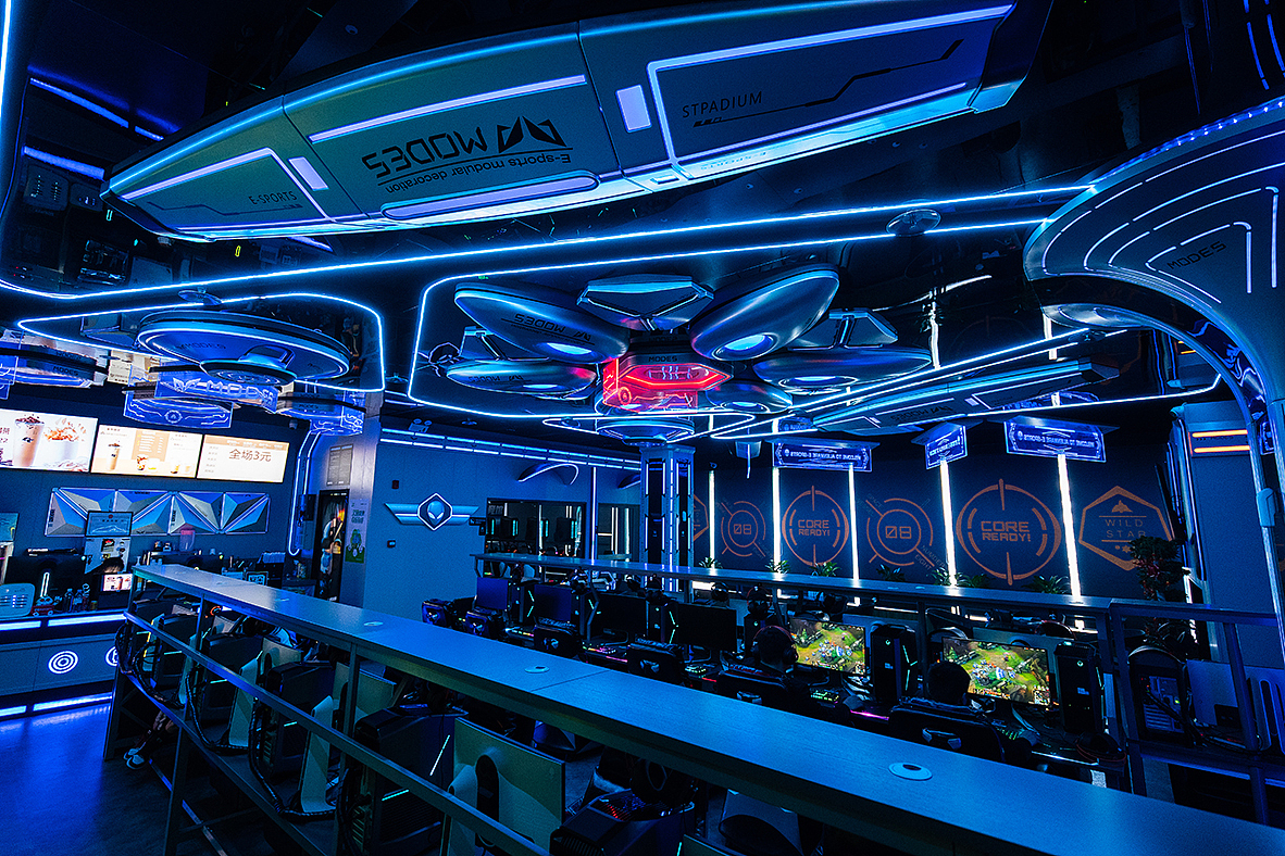 电竞模块化装修——福州馆（图ZMjU1MzQ1MzYw） - 建筑/空间 - 站酷设计师壹眯陽輄原创素材 - 站酷ZCOOL