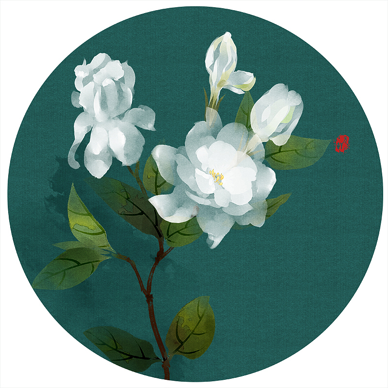 莳花。十五（图ZODEzNDE4MDQ=） - 创作习作 - 站酷设计师无轩花莳记原创素材 - 站酷ZCOOL