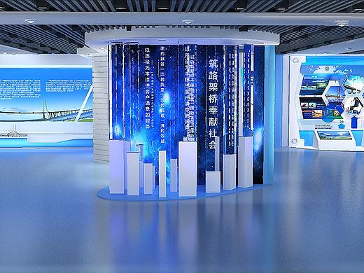 中国路桥工程展厅       3D效果图制作