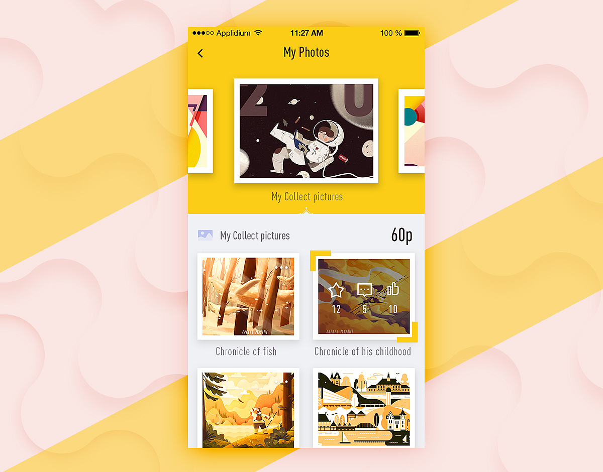 practice-100day（11-20）（圖ZNjkxMDYzNjg=） - APP界面 - 站酷設(shè)計(jì)師藕零零原創(chuàng)素材 - 站酷ZCOOL