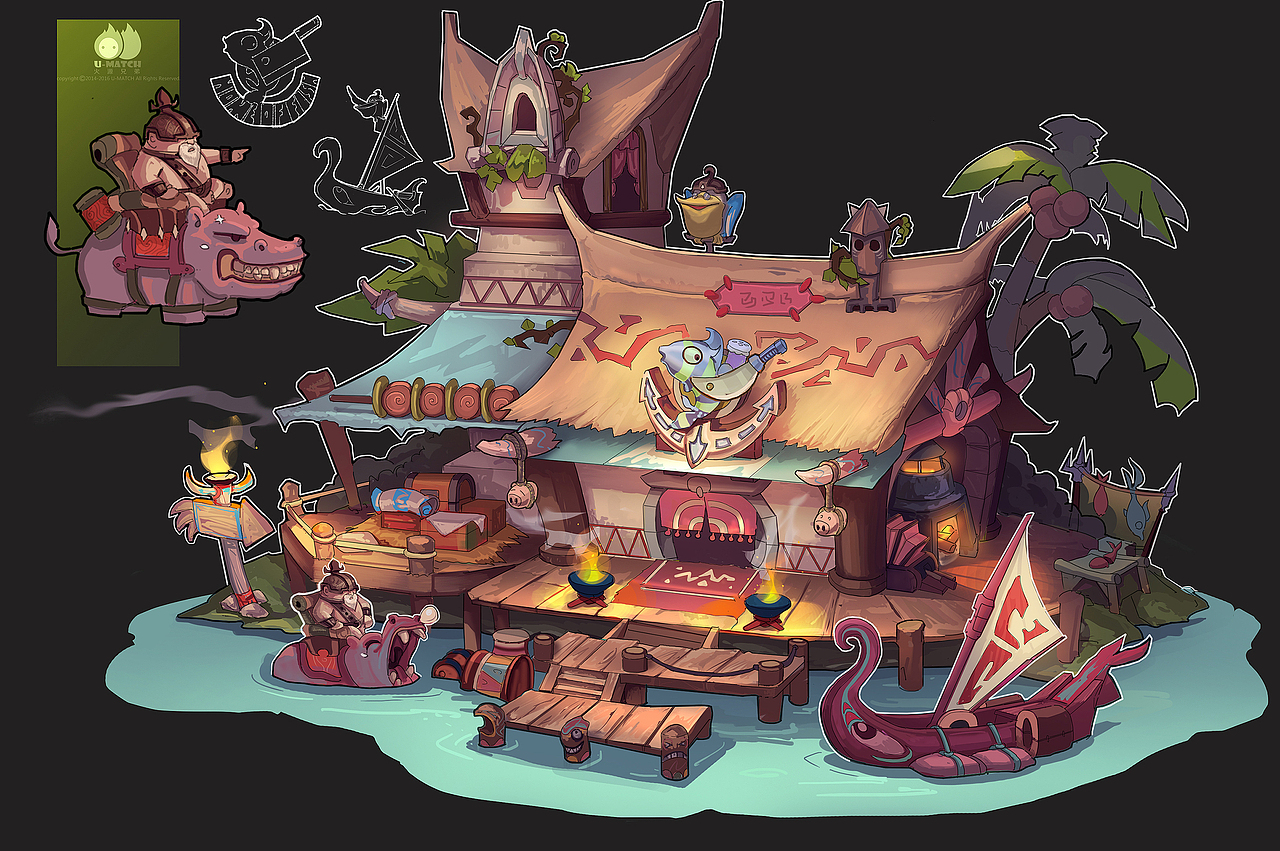 U-MATCH火源兄弟场景班学员部分作品NO.13