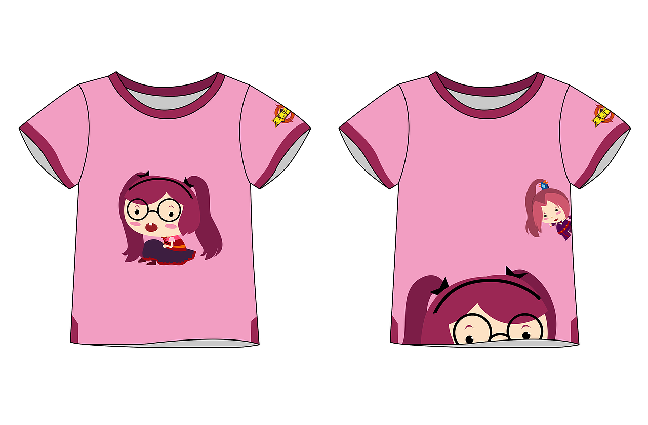 王者荣耀Q版T恤（图ZOTA1MjI4MTY=） - 图案 - 站酷设计师二世原创素材 - 站酷ZCOOL