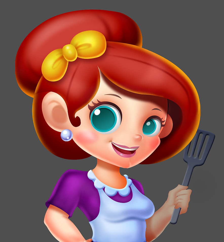 做的一款小游戏美术