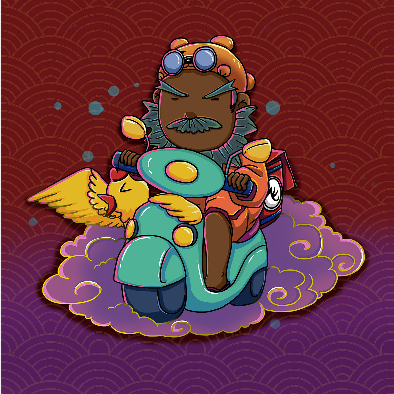 潮三国（图ZMTk4NDI2OTIw） - 创作习作 - 站酷设计师溜达鸽原创素材 - 站酷ZCOOL