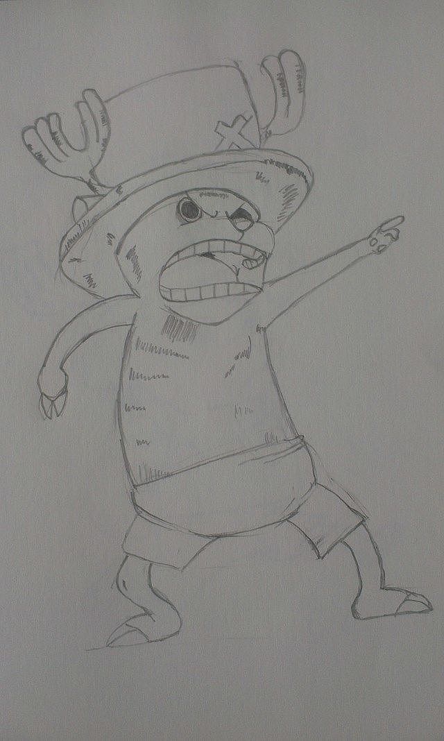 手绘临摹海贼王