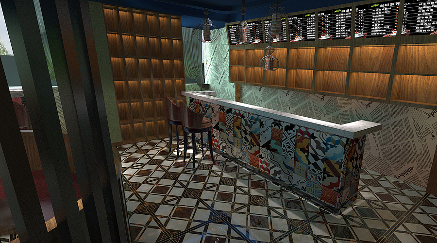 想找一个安静的地方—新郑龙湖青春主题静吧（图ZNTM1NjcyMzI=） - 家装设计 - 站酷设计师郑州网咖装修公司原创素材 - 站酷ZCOOL