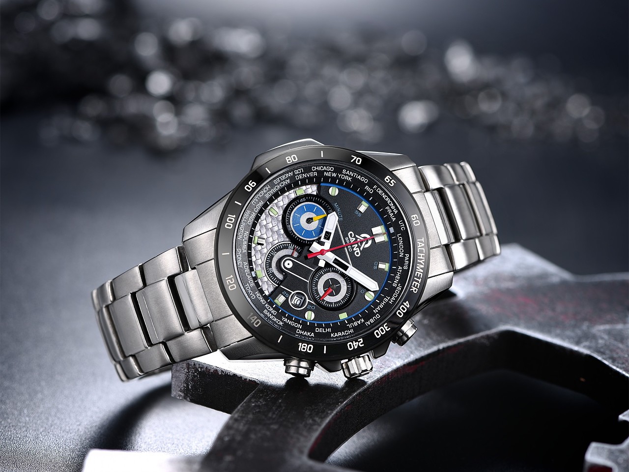 手表深背景场景图效果