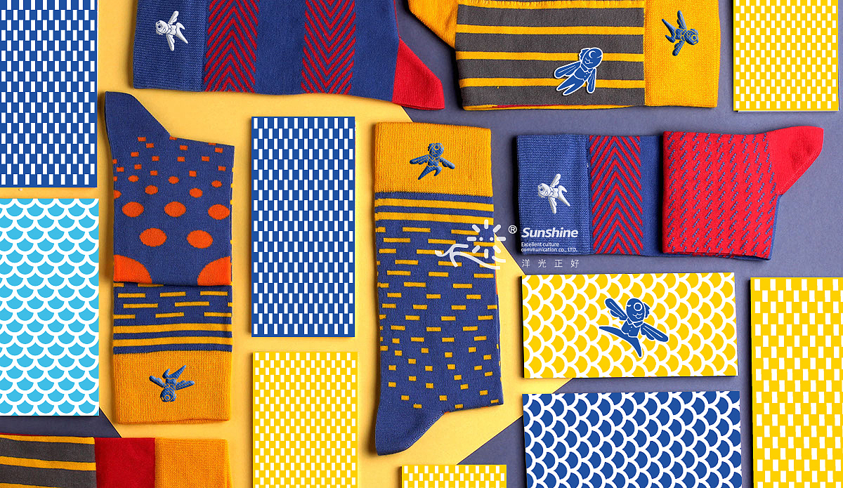 包装 包装设计 潮玩LOGO 潮牌LOGO 服装 袜子 包装 vi