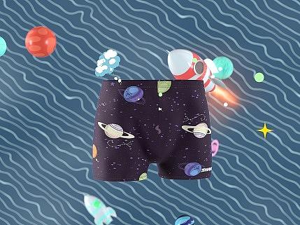 儿童星空泳裤