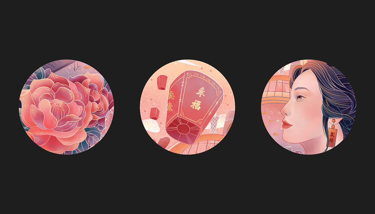 插画作品窝｜灯火（图ZMjc4NDgwMjMy） - 艺术插画 - 站酷设计师Yoonzi原创素材 - 站酷ZCOOL