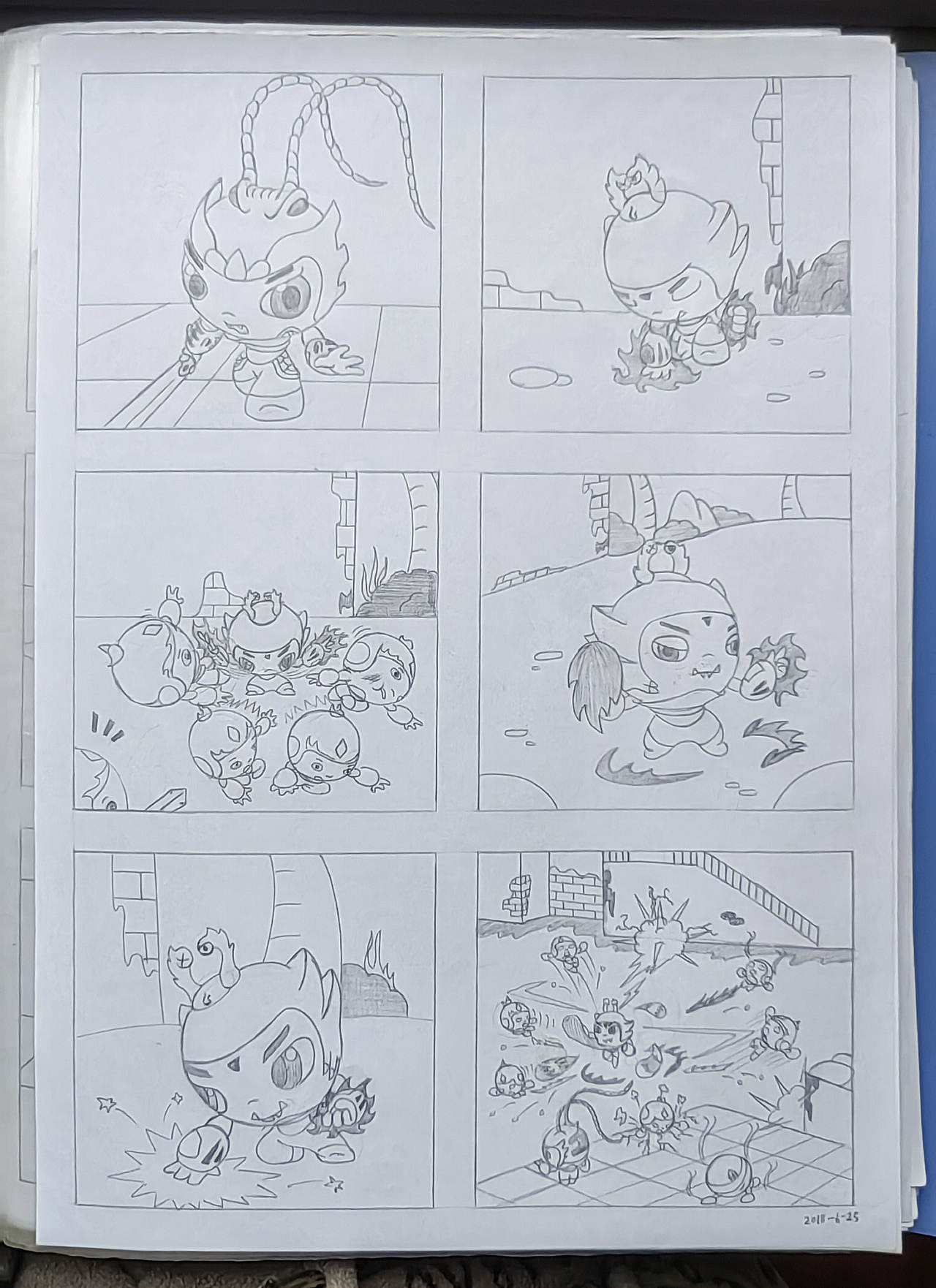 2007—2021（漫画/角色演变史）（图ZMjkyMjIwMTIw） - 短篇/格漫 - 站酷设计师怪袋原创素材 - 站酷ZCOOL