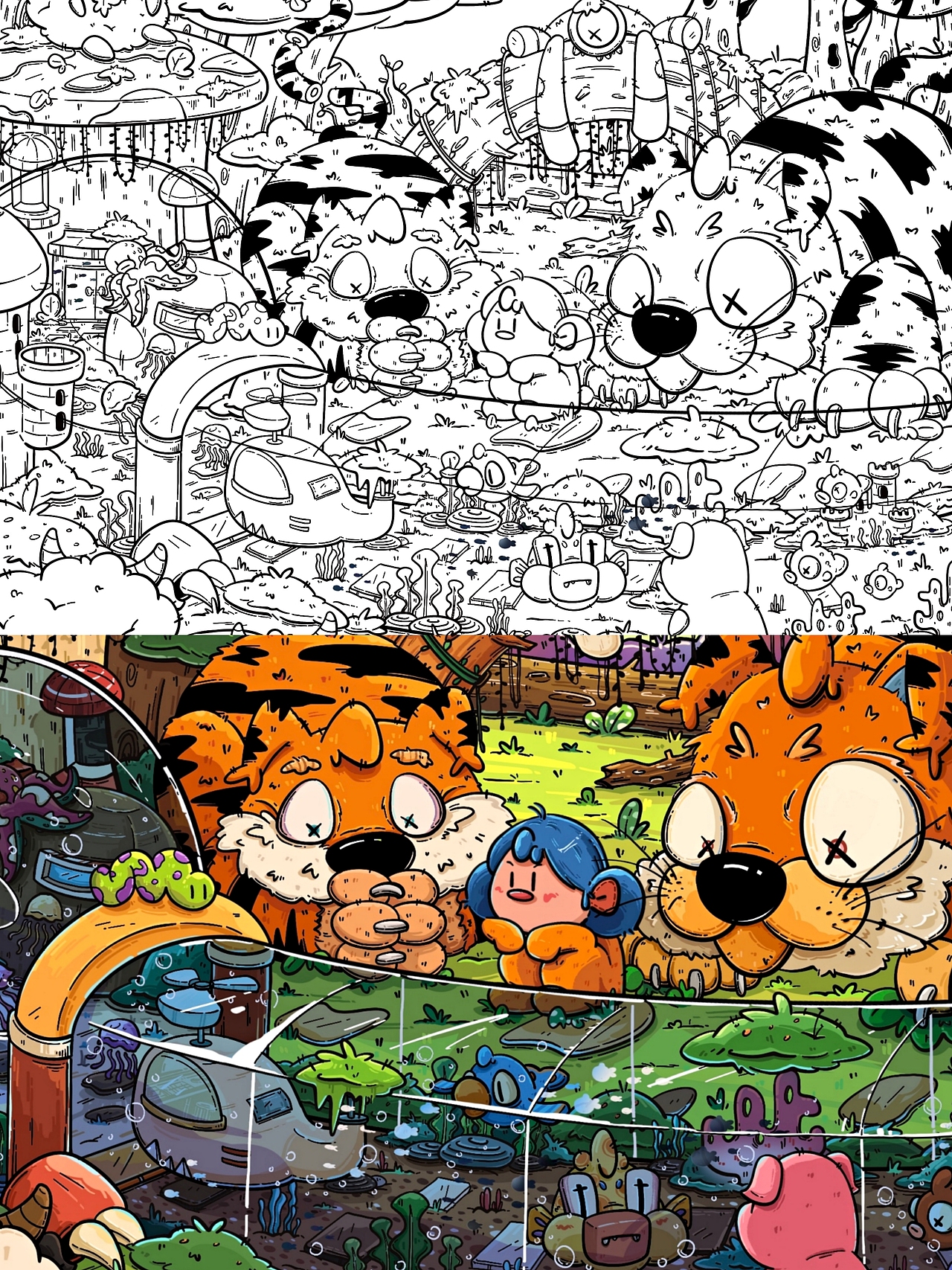 误入动物园系列