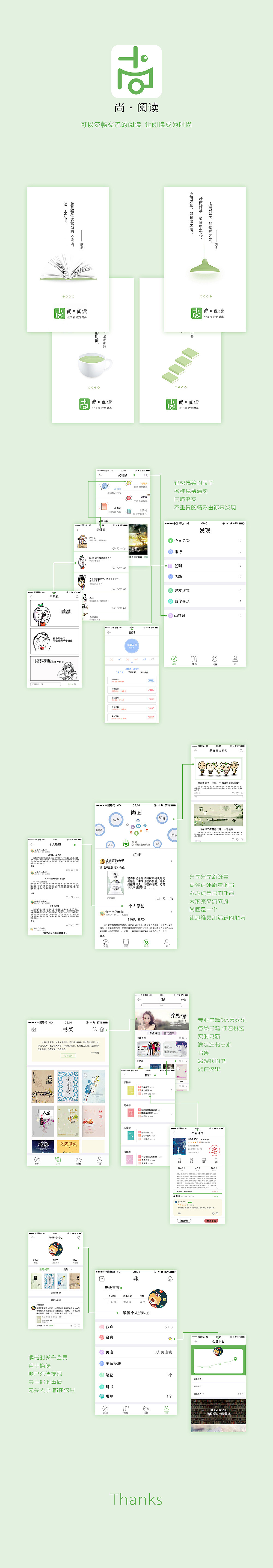 尚 读书 APP排版介绍界面（图ZMTEzNDY0OTgw） - 软件界面 - 站酷设计师LIJIE441100原创素材 - 站酷ZCOOL
