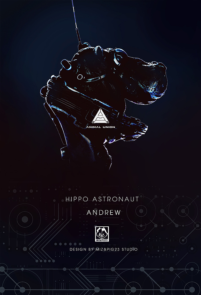 动物工会手办海报