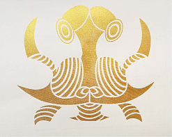 丝网印刷作品 1.《异形兽》2.《MLOGO》3.《原生色》