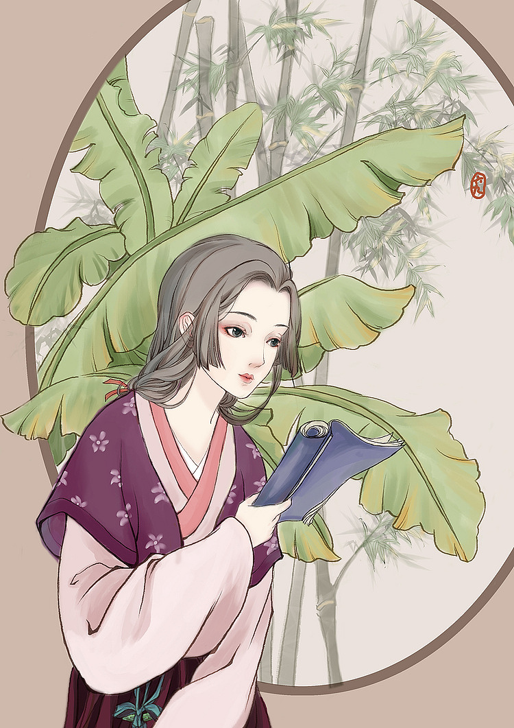 祝英台|插画|创作习作|善待智商六九君_原创作品-站酷zcool