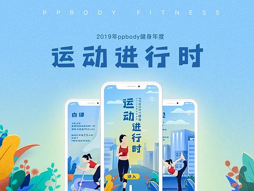 2109年度PPbody健身年度报告H5