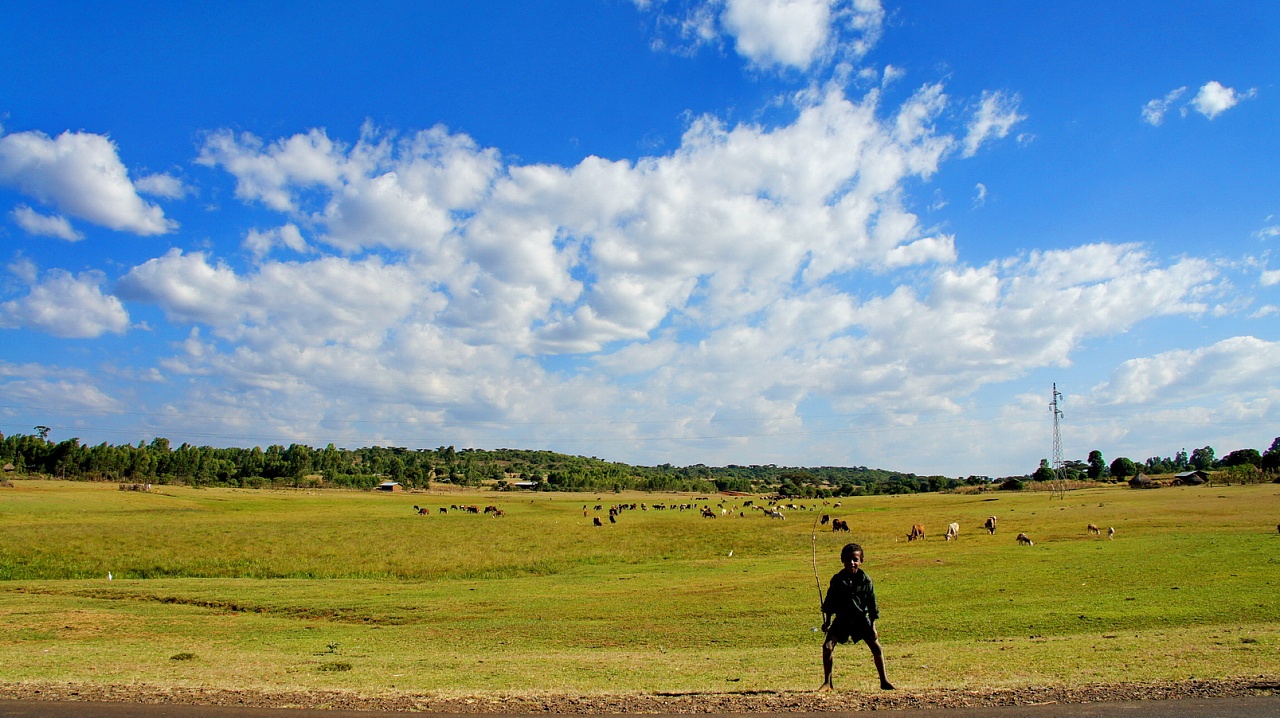 骑在埃塞-苏丹入境到贡德尔的沿途小景|摄影|风光摄影|杜风彦 - 原创