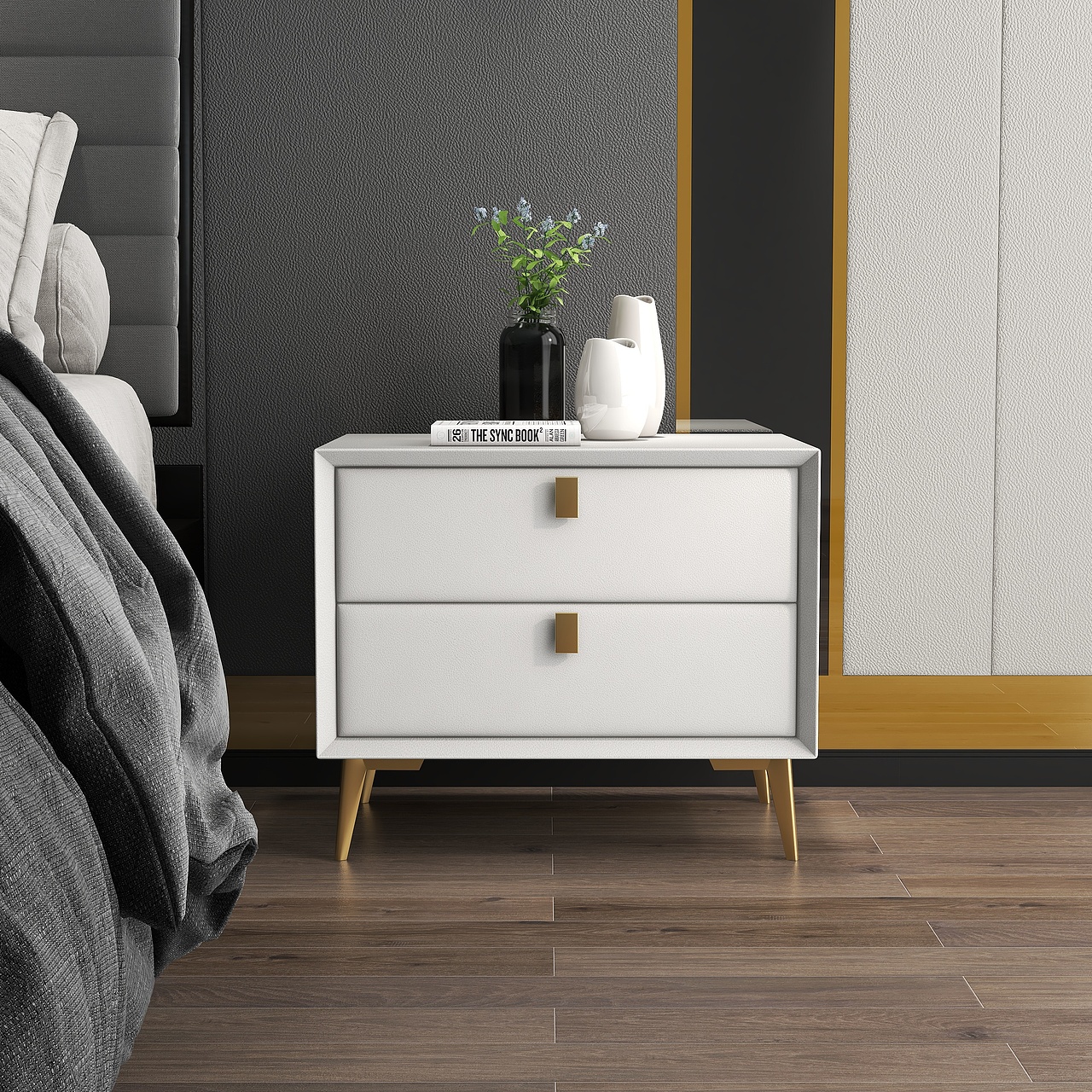 床头柜3D建模设计