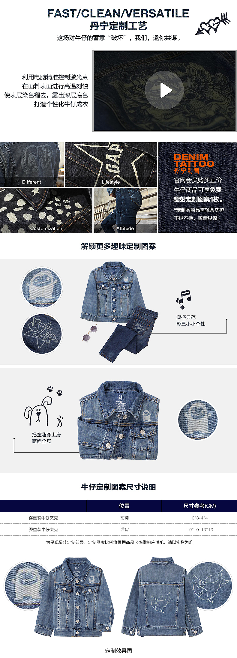 Gap 官网牛仔定制系列（图ZMTcwNjUzMTQ0） - 企业官网 - 站酷设计师花辞镜原创素材 - 站酷ZCOOL