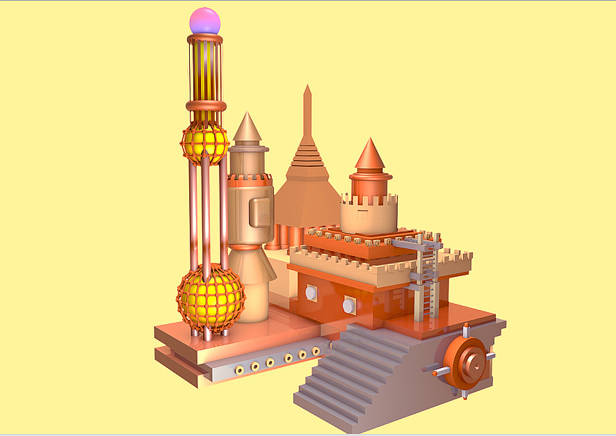 C4D练习（图ZMTgwNjE3MDQw） - 场景 - 站酷设计师箱子里的两个人原创素材 - 站酷ZCOOL