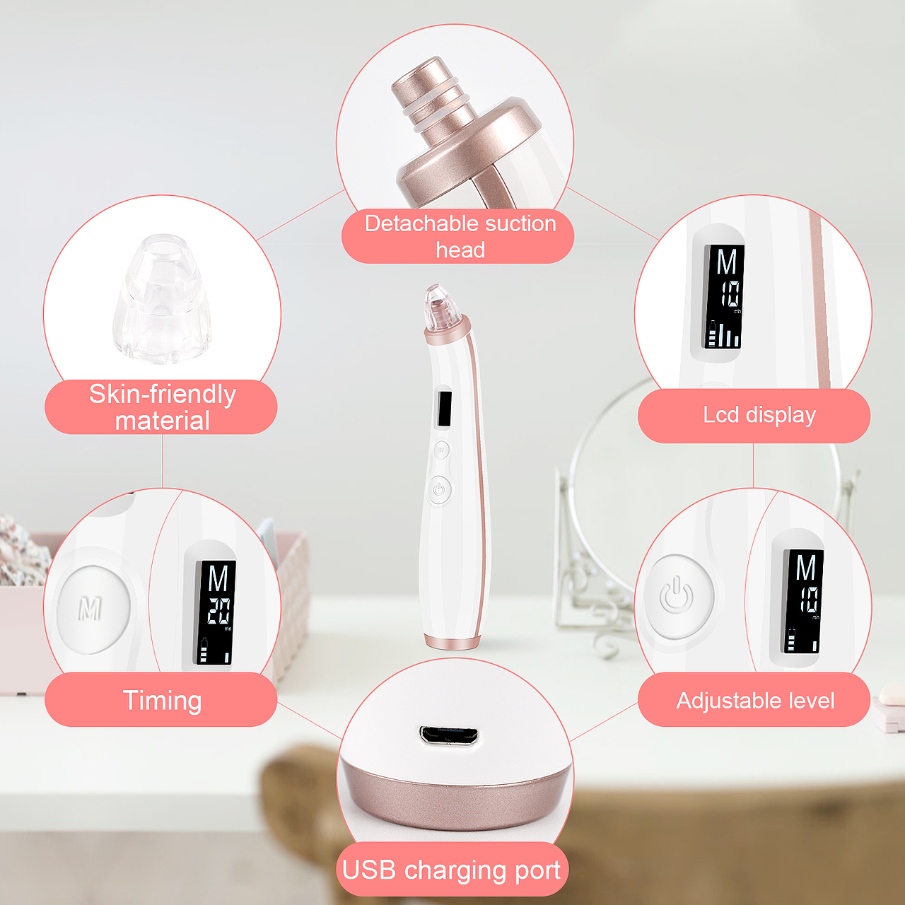 吸黑头美容仪产品精修（图ZMjI0NTg3NjAw） - 电商 - 站酷设计师Pointlinesurface原创素材 - 站酷ZCOOL