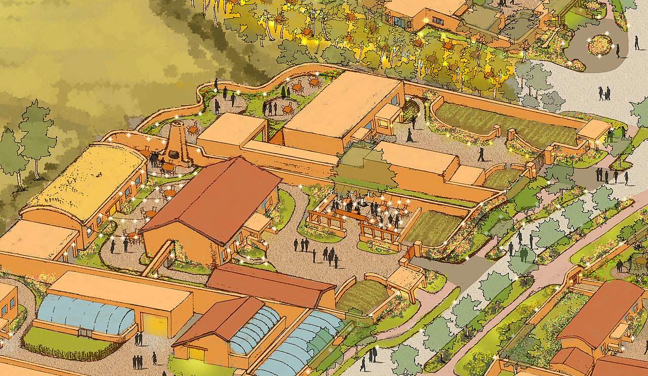 乡村旅游民居改造 民宿设计手绘（图ZMTgzNDAwMDky） - 商业插画 - 站酷设计师NobodySaul原创素材 - 站酷ZCOOL