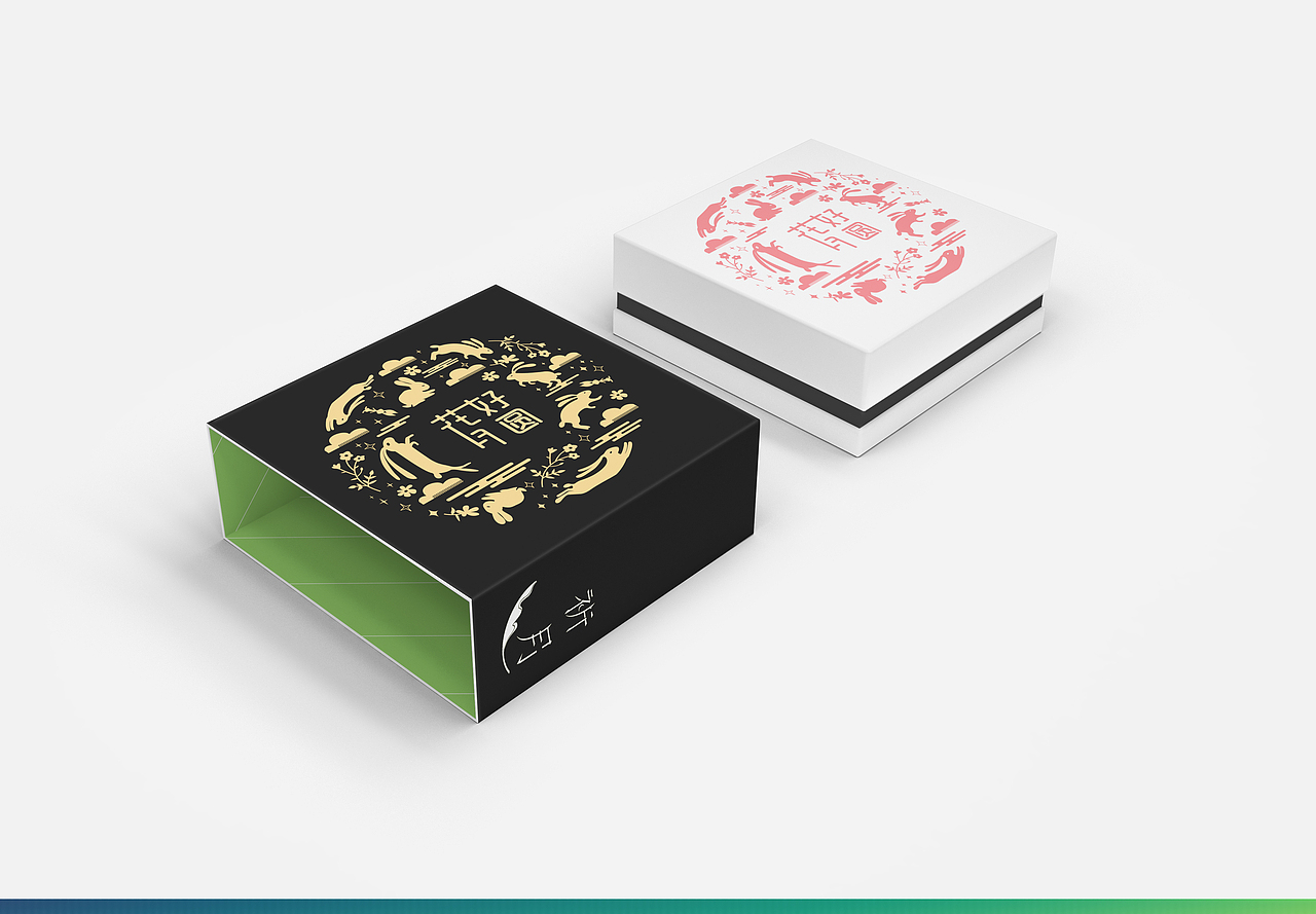 中秋月饼礼盒设计（图ZODE4MTYzMjQ=） - 包装 - 站酷设计师然然不太燃原创素材 - 站酷ZCOOL