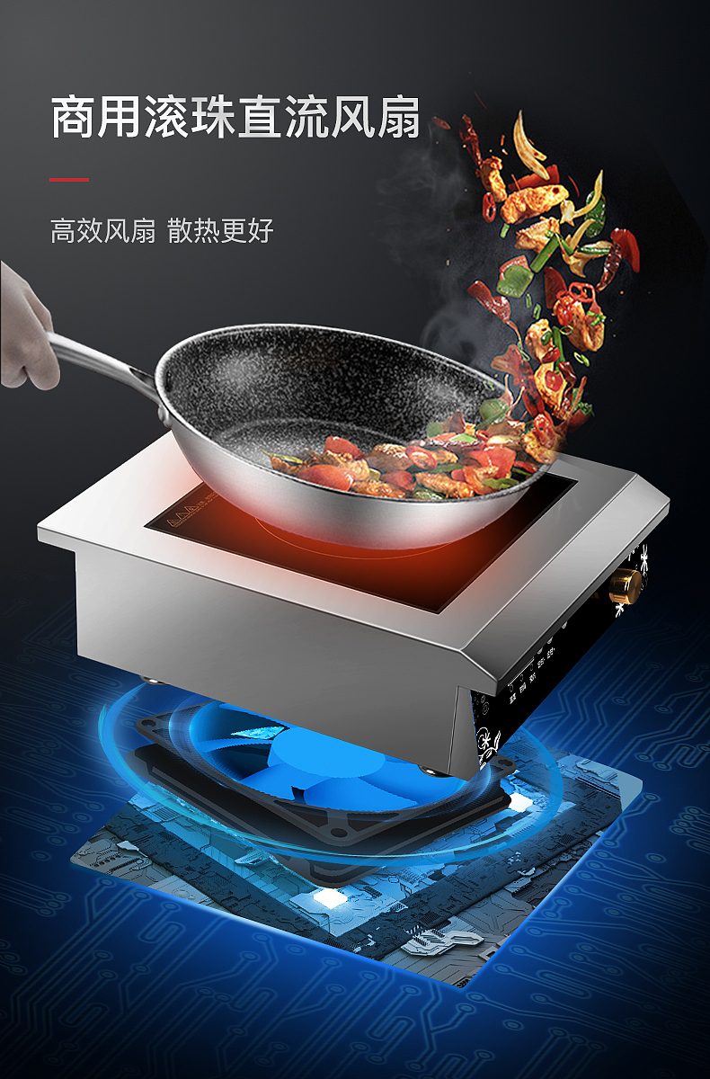 圣托电器 电磁炉详情页