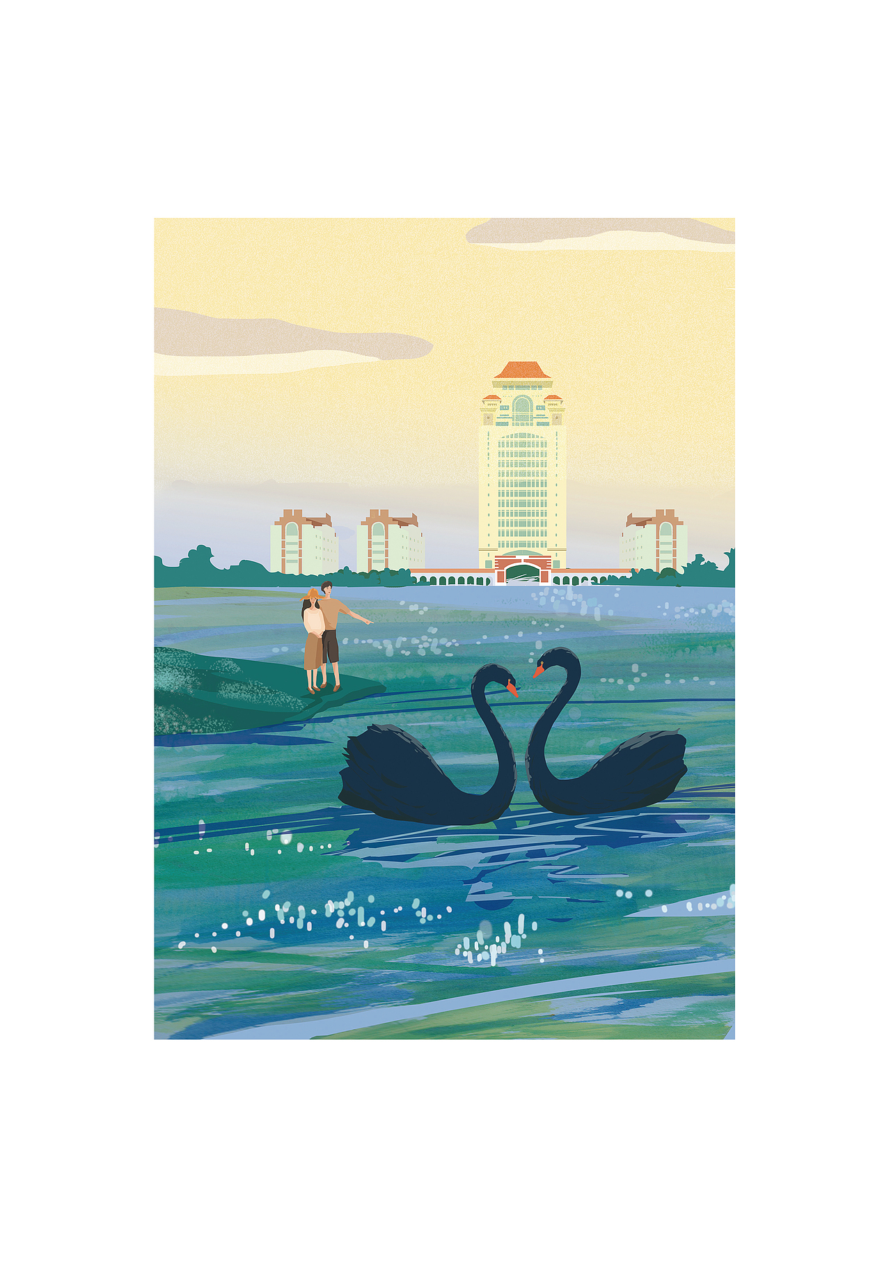 还是厦门（图ZMjY3OTMxNTYw） - 商业插画 - 站酷设计师银栗子原创素材 - 站酷ZCOOL