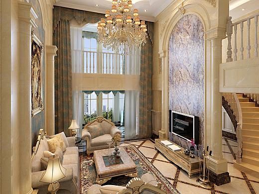 碧桂园300平欧式风格复式楼装修设计！