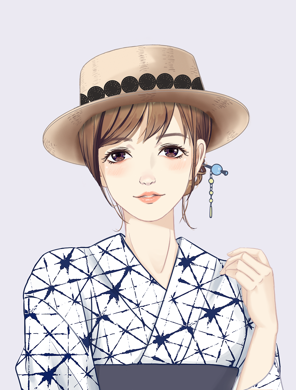 和服（圖ZMTY5NTU3MDAw） - 商業(yè)插畫 - 站酷設(shè)計(jì)師豆豆哇哇哇原創(chuàng)素材 - 站酷ZCOOL